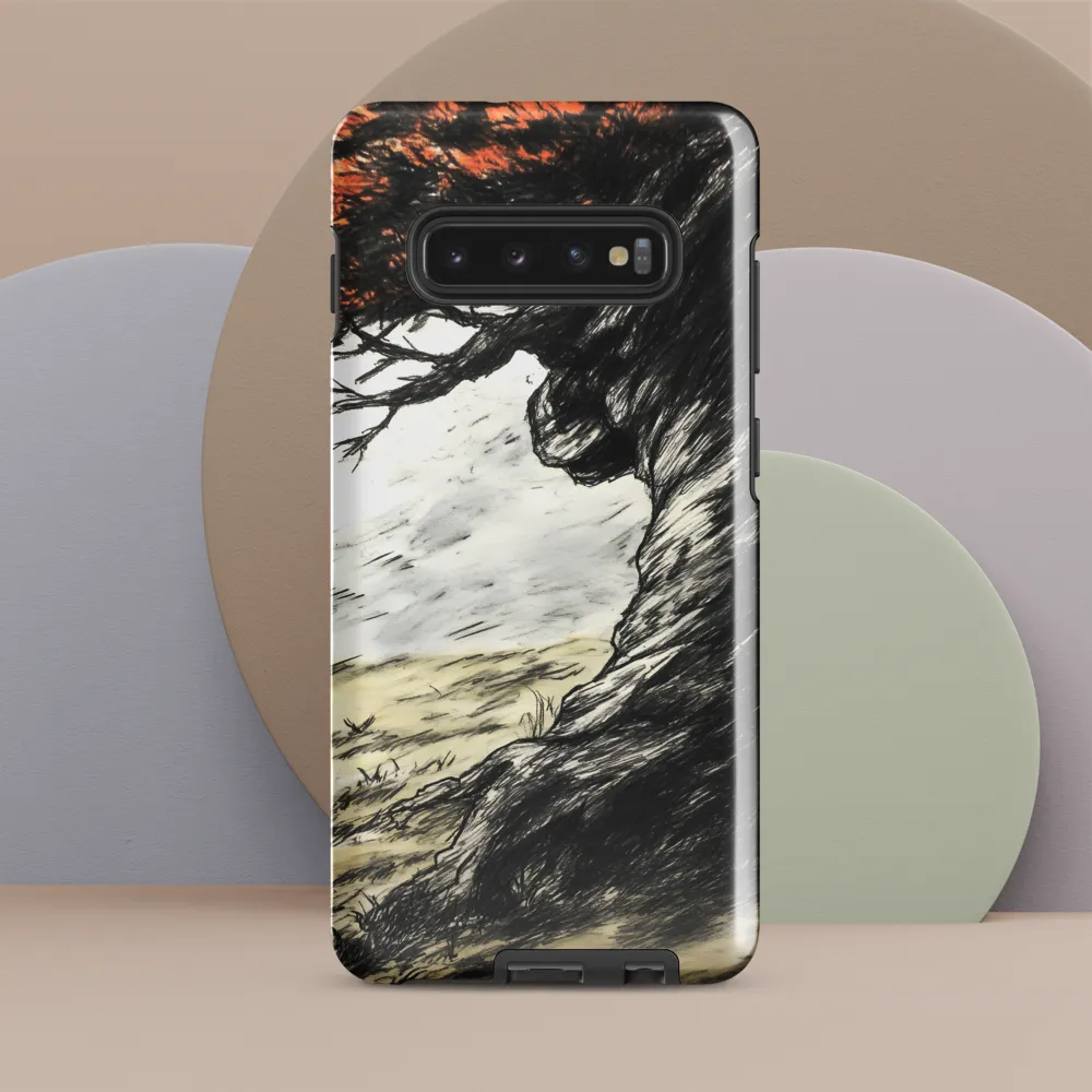 Whispers of Solitude | Phone Case |  S10 Plus | Tough Case | Glossy