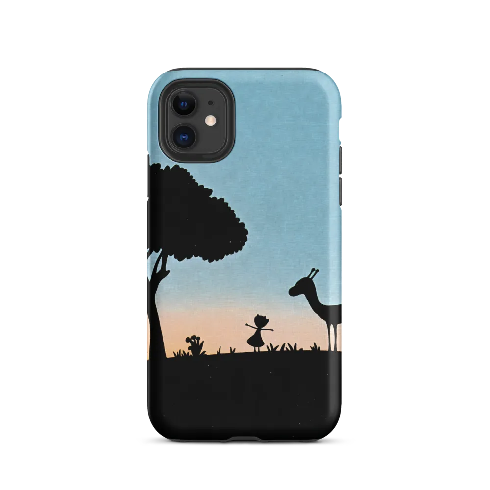 Curiosity in the Silhouette | Phone Case |  11 | Tough Case | Matte