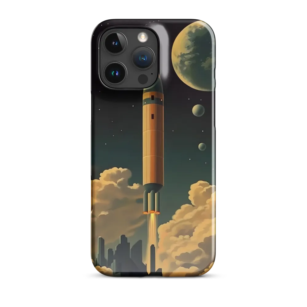Journey Through the Cosmic Frontier | Phone Case |  16 Pro Max | Snap Case | Glossy