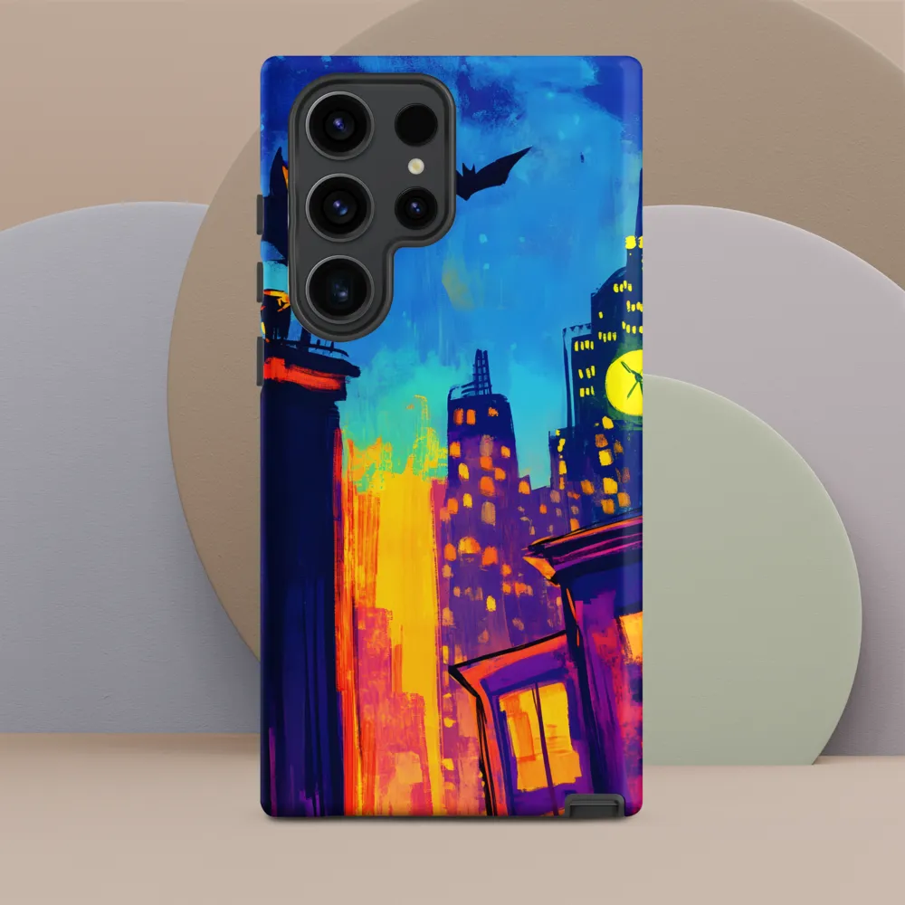 Urban Twilight: The Watchful Owl