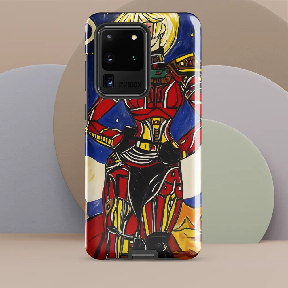 The Defiant Warrior | Phone Case |  S20 Ultra | Tough Case | Glossy