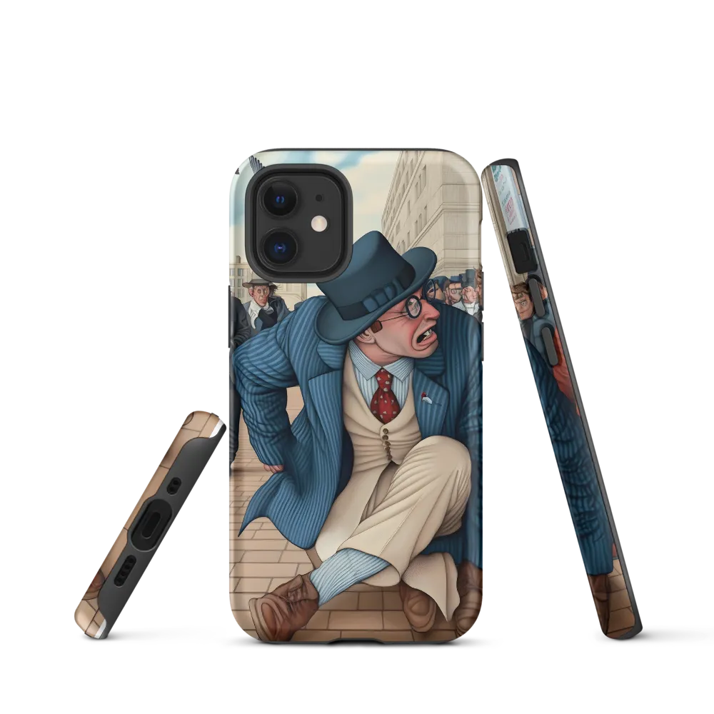 Caught in Tension | Phone Case |  12 mini | Tough Case | Matte