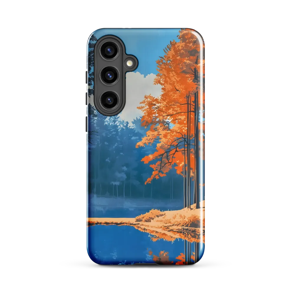 Mirror of Orange and Blue