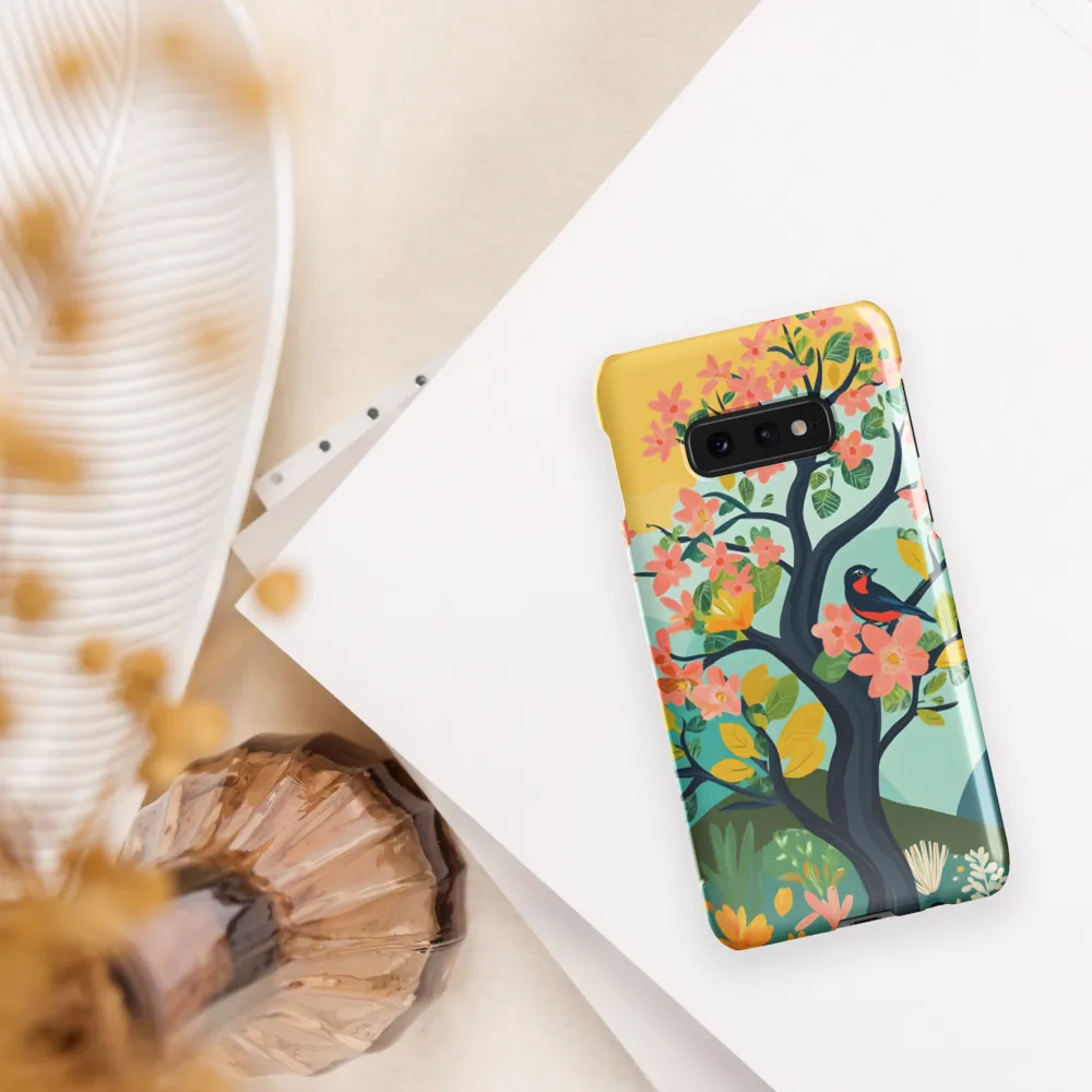 Spring Blossoms: A Serene Encounter