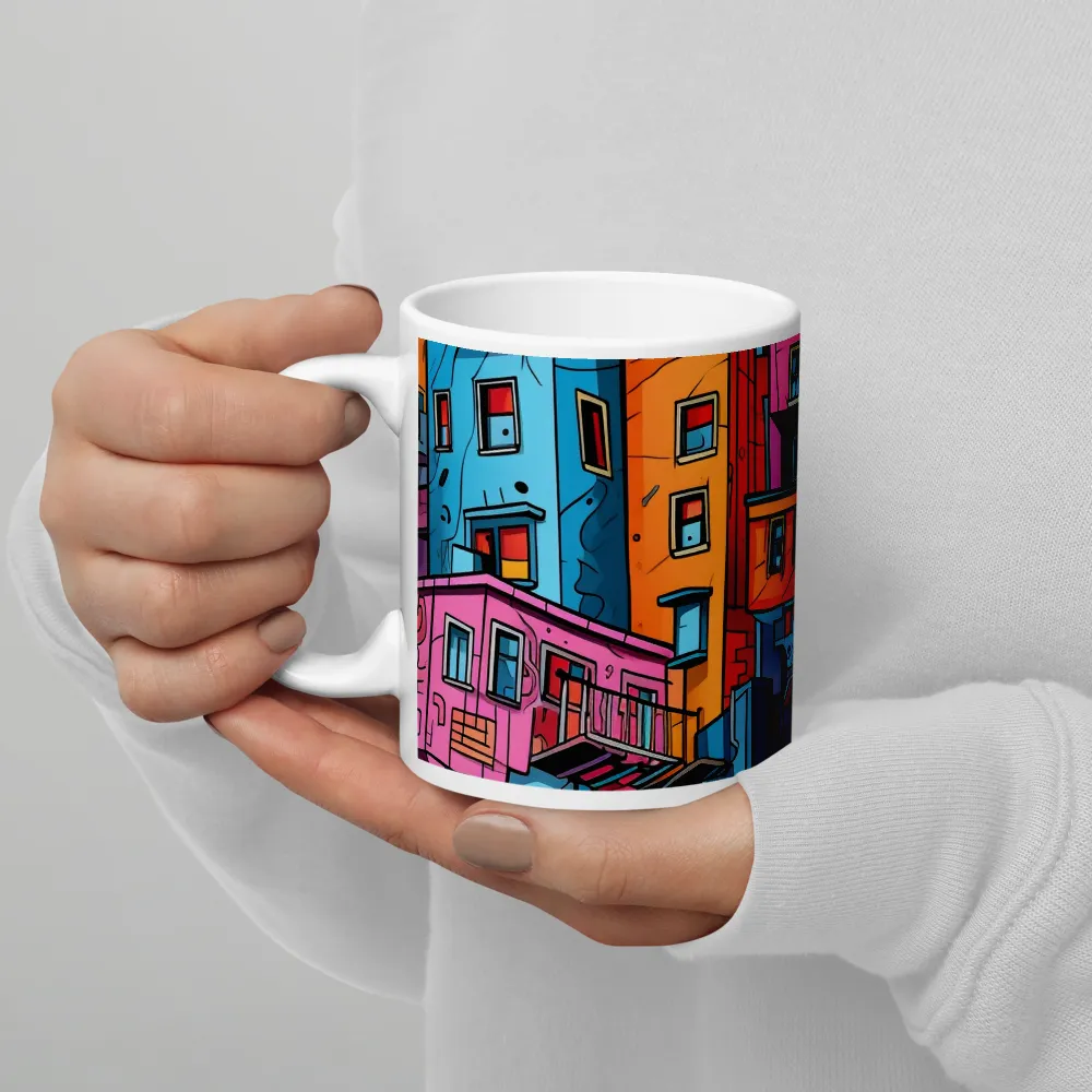 Urban Kaleidoscope | Mug with White inside | 11 oz