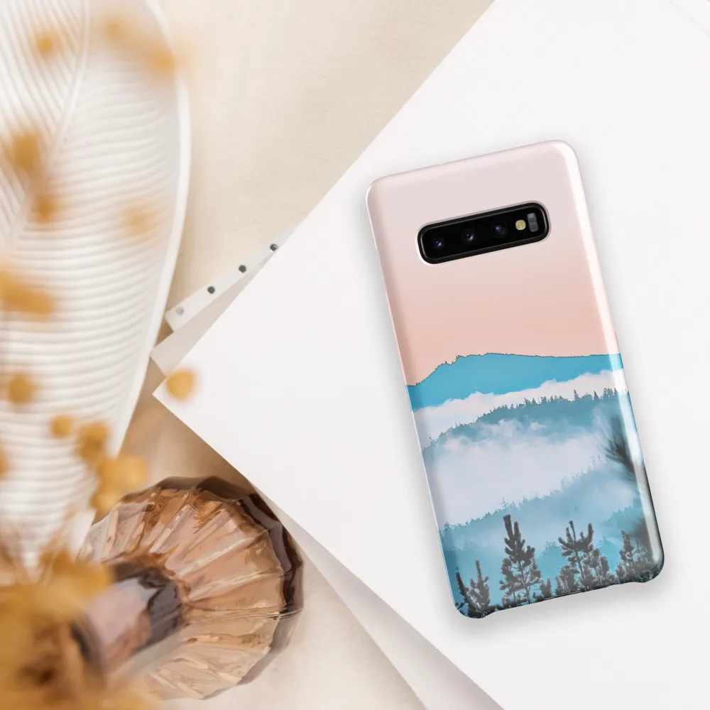 Tranquil Dawn Over Mountains | Phone Case |  S10 Plus | Snap Case | Glossy