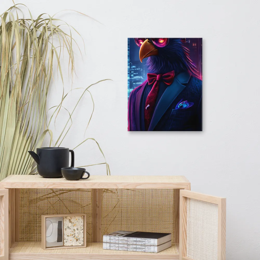 The Dapper Avian | Canvas | 16″×20″