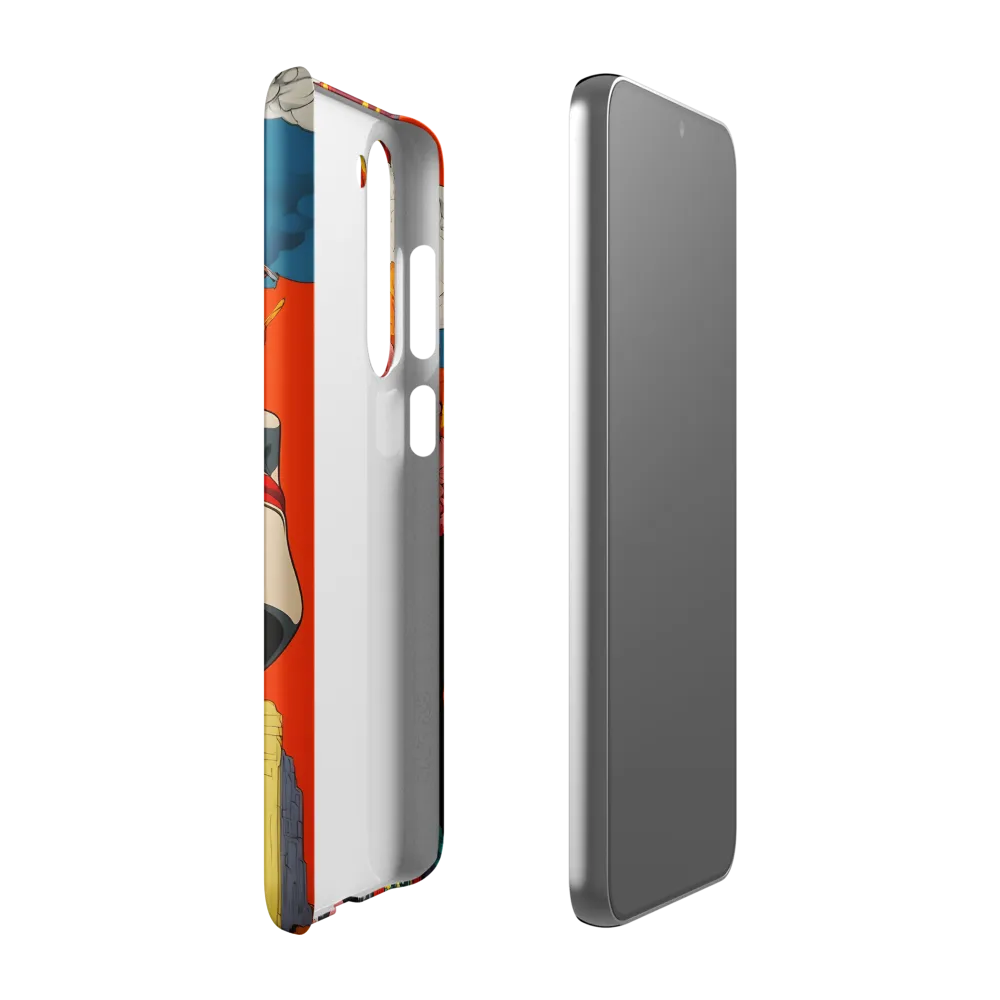 Eruption of Power | Phone Case |  S23 Plus | Snap Case | Matte