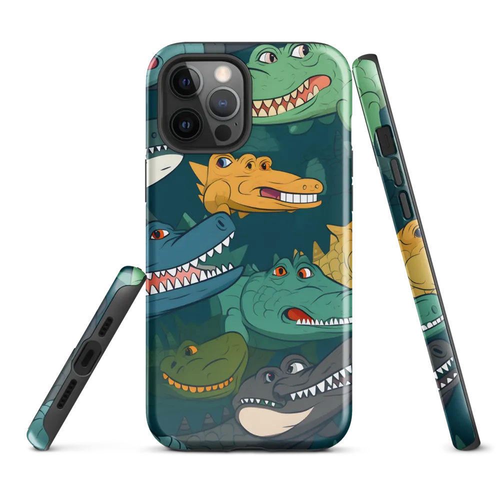 Cheerful Crocodilian Parade