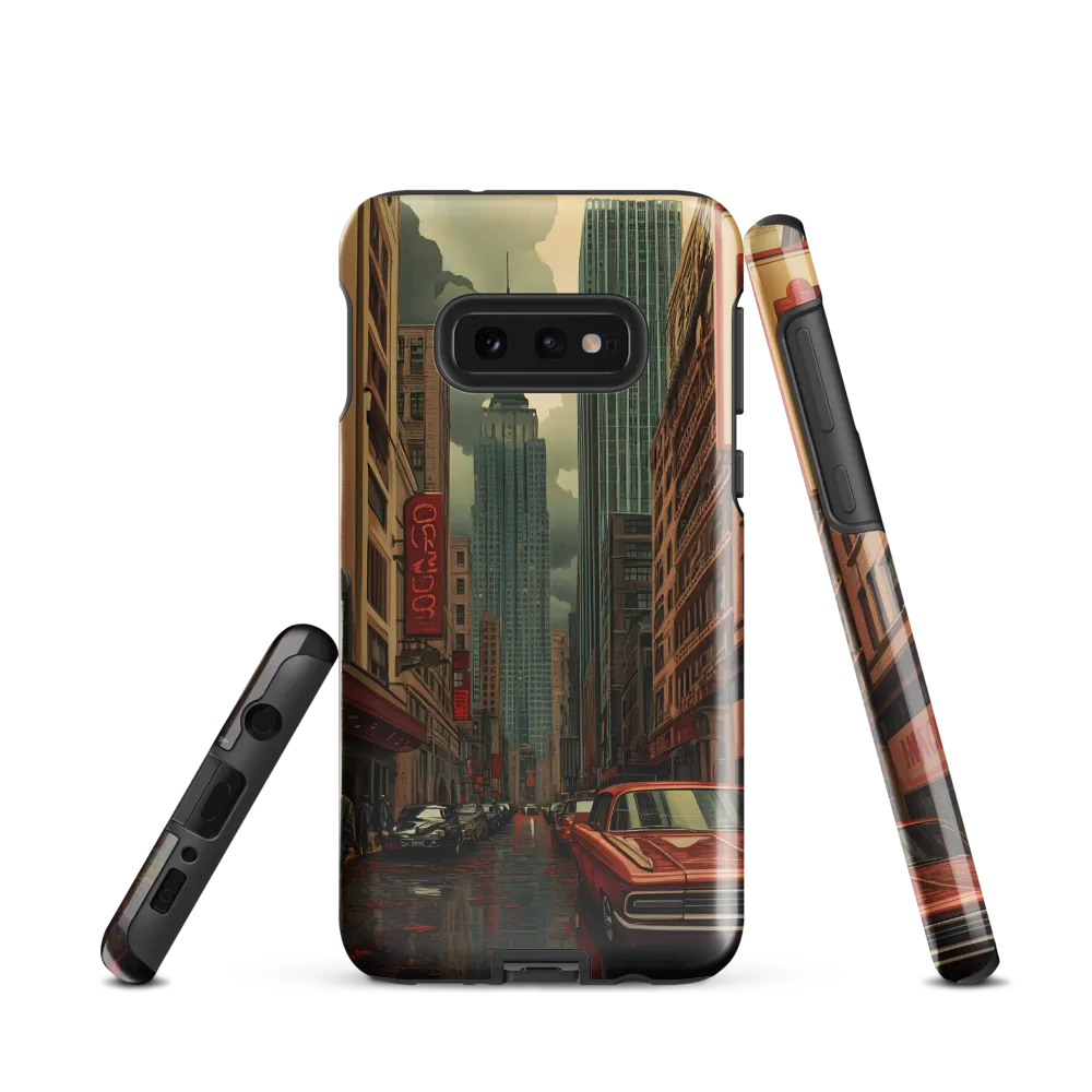 Nostalgic Cityscape: Reflections of a Forgotten Era