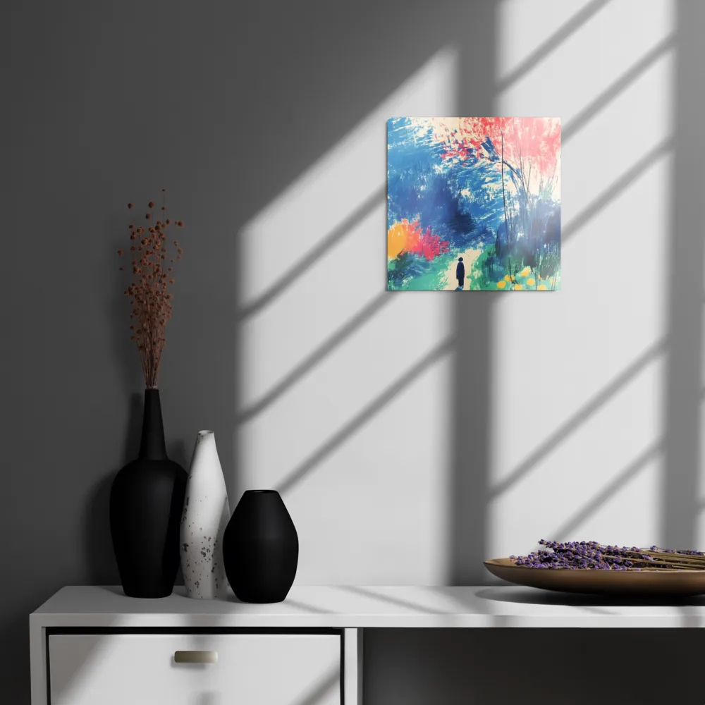 Whispers of Tranquility | Metal Print | 12″×12″