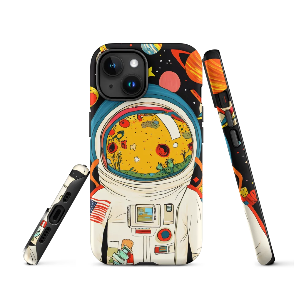 Cosmic Curiosity: Journey Within the Helmet
