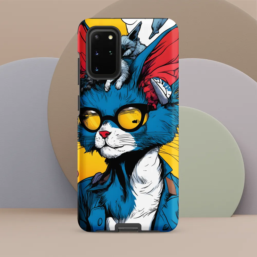 Whimsical Feline Coolness