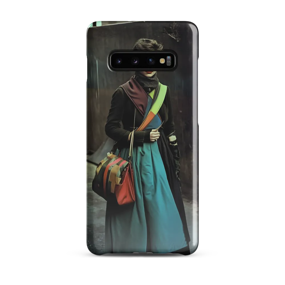 Urban Elegance: A Modern Fashion Portrait | Phone Case |  S10 Plus | Snap Case | Glossy