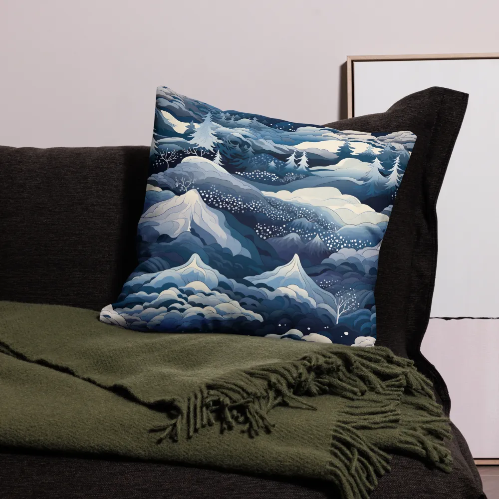 Whispers of Winter | Pillow & Pillow Case | Multiple Sizes