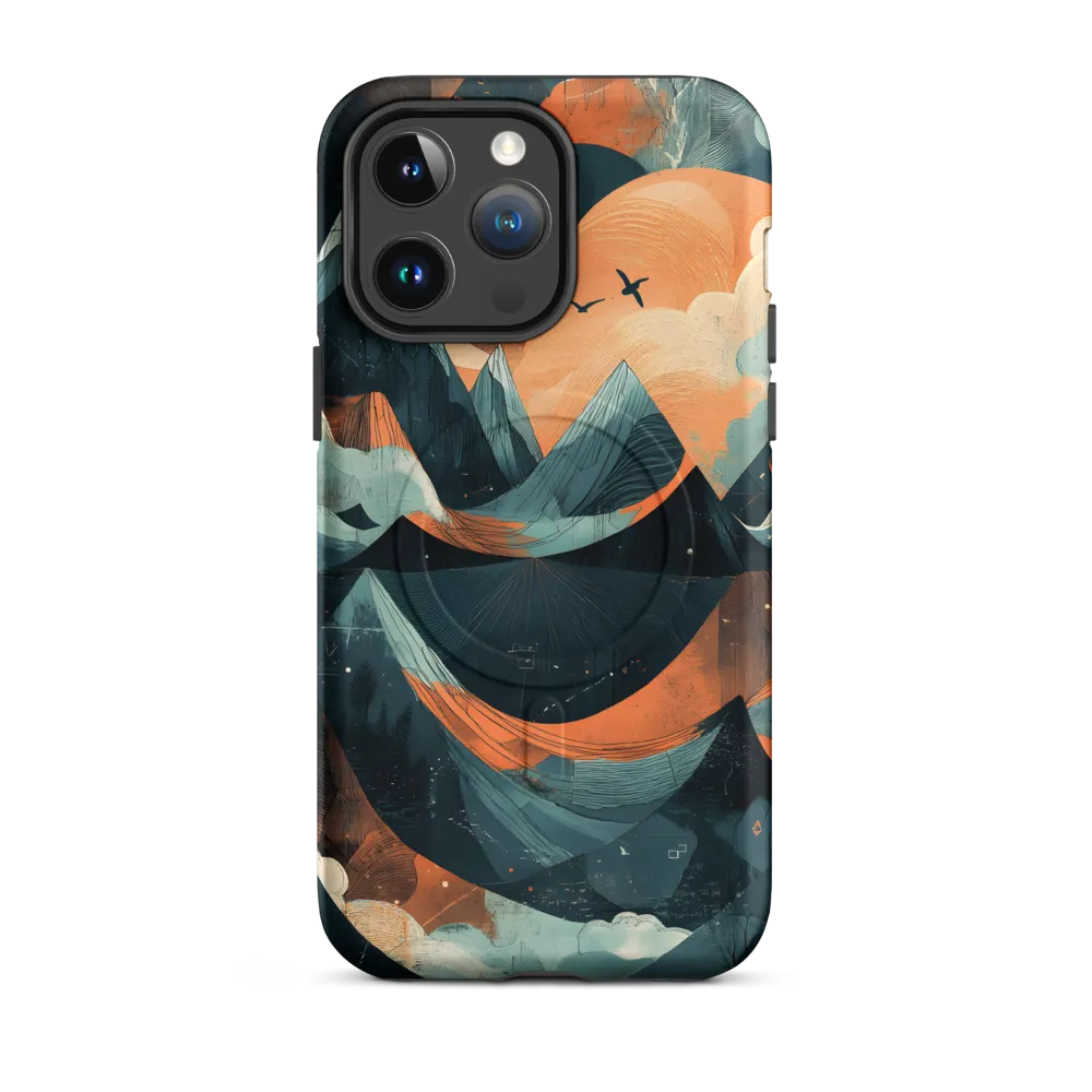 Ethereal Mountain Dreams | Phone Case |  14 Pro Max | MagSafe® Tough Case | Matte
