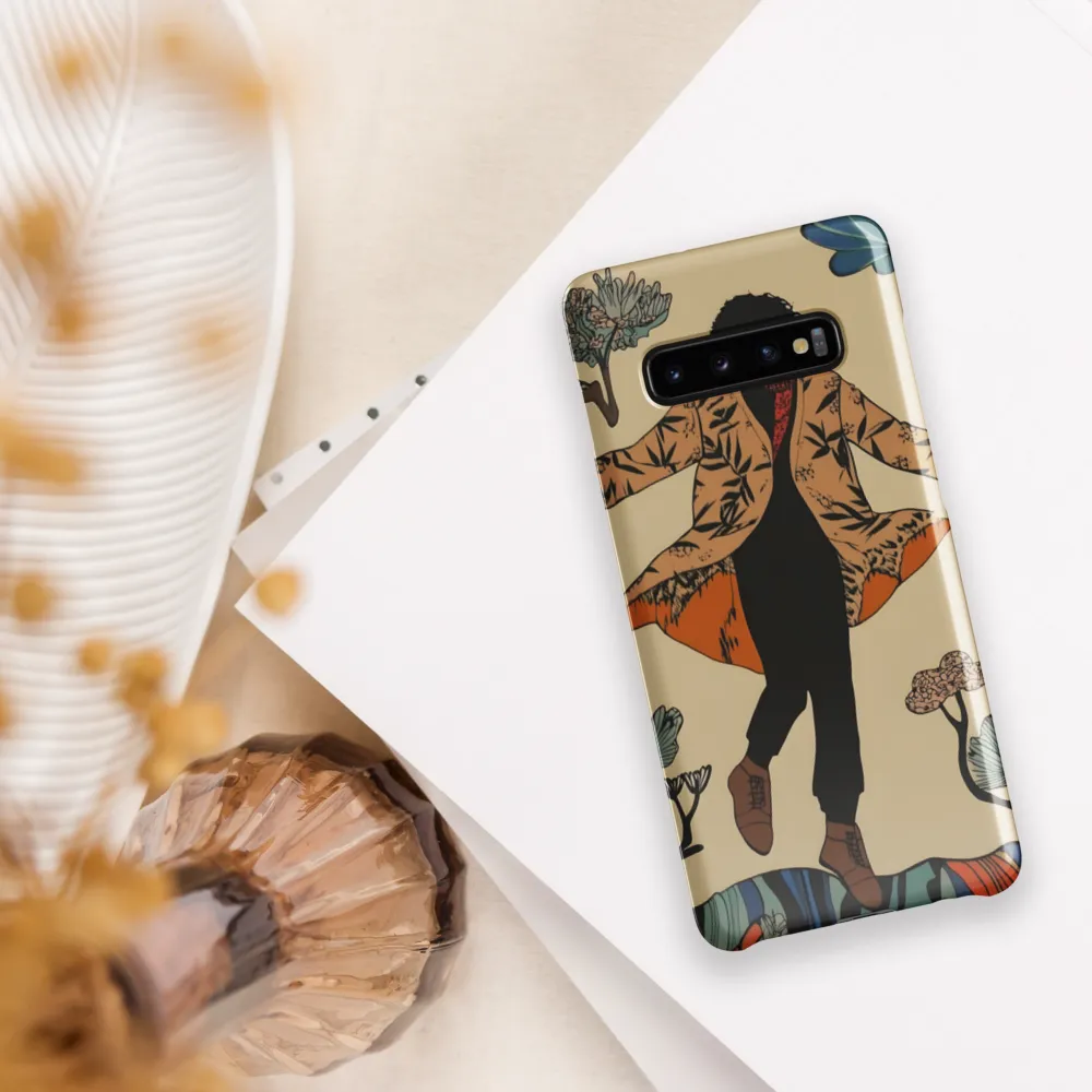 In Full Bloom: Embracing Nature's Whimsy | Phone Case |  S10 Plus | Snap Case | Glossy