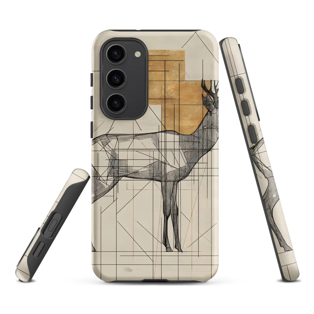 Geometric Elegance: The Majestic Deer