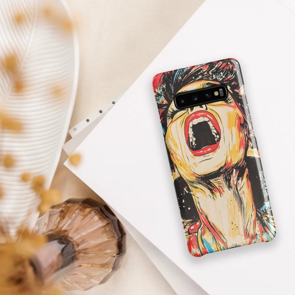 The Cry of Color | Phone Case |  S10 Plus | Snap Case | Glossy