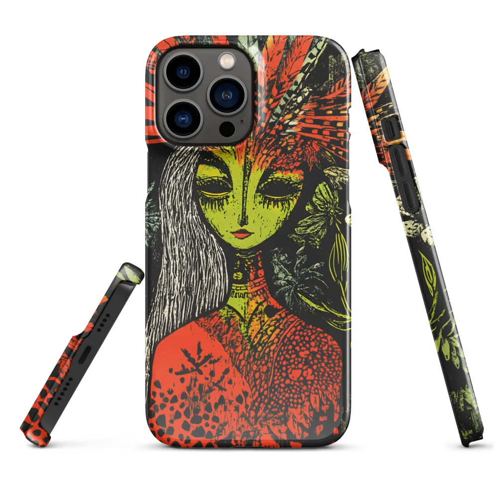 Mystical Flora: A Surreal Portrait
