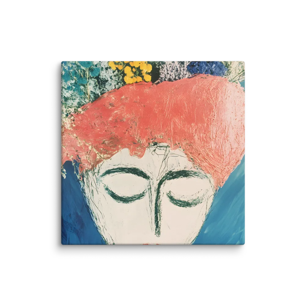 Serenity in Bloom | Canvas | 18″×18″