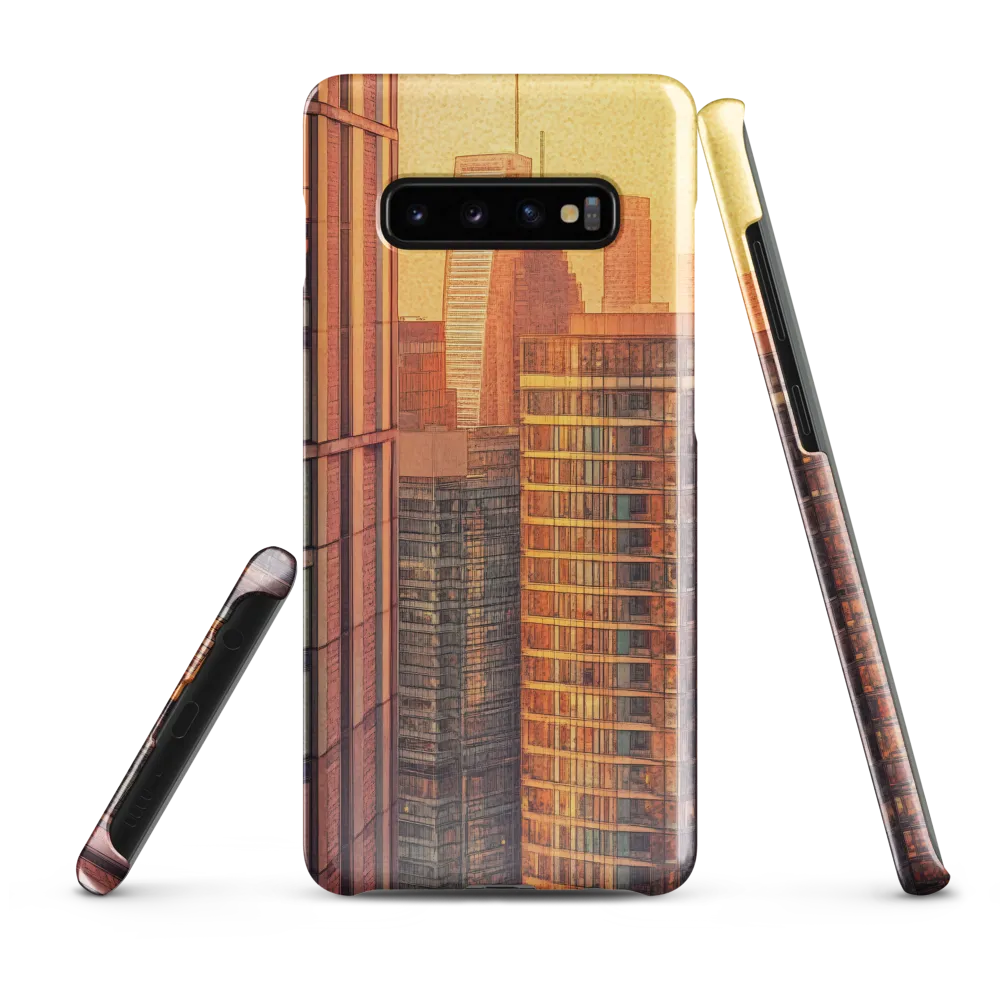 Urban Serenity at Sunset | Phone Case |  S10 Plus | Snap Case | Glossy