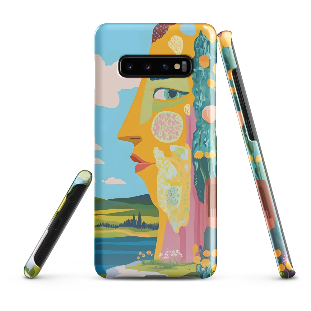 Harmony of Nature and Human Form | Phone Case |  S10 Plus | Snap Case | Glossy