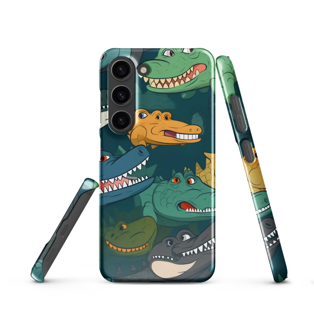 Cheerful Crocodilian Parade