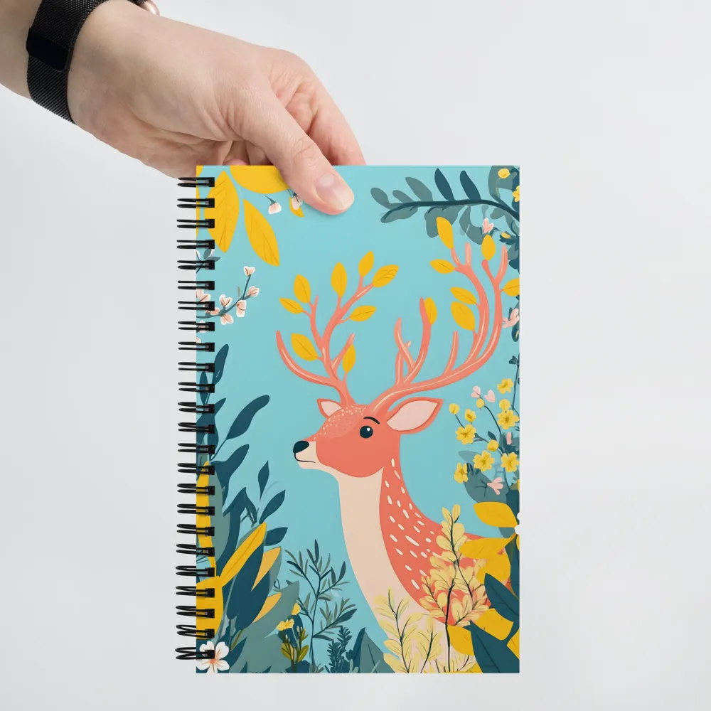 Whimsical Forest Guardian | Spiral Notebook