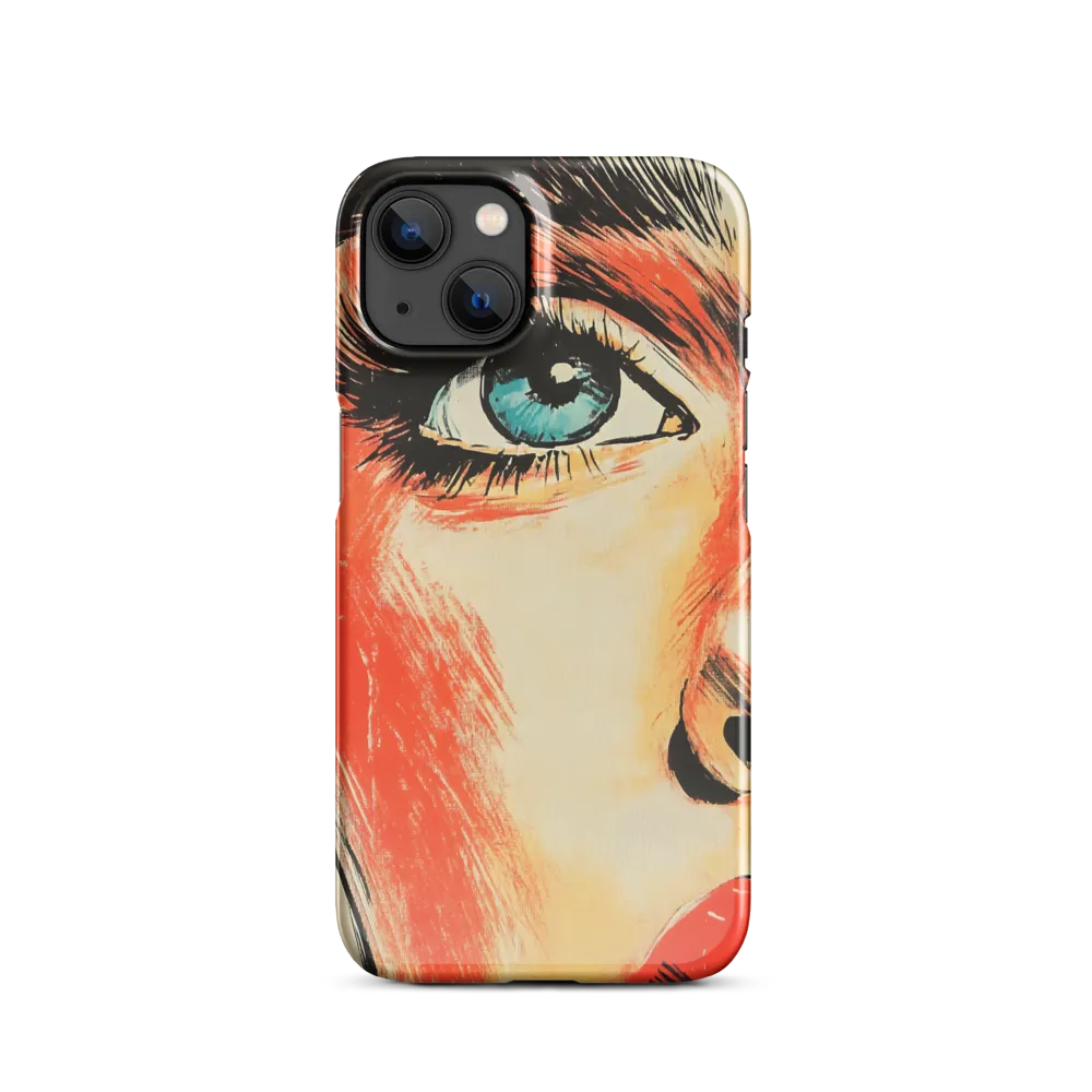 Intense Gaze: A Pop Art Portrait
