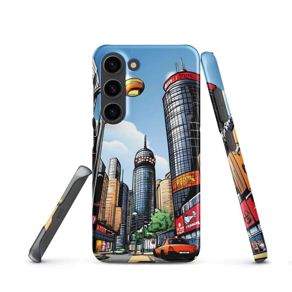Urban Pulse: A Comic Cityscape