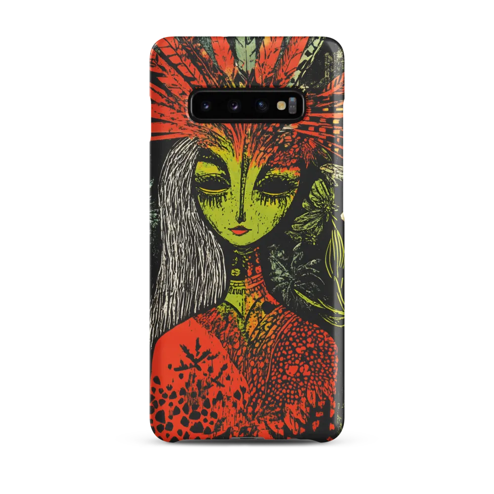 Mystical Flora: A Surreal Portrait