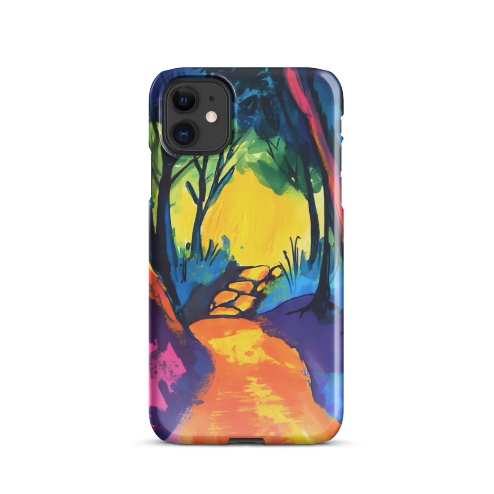 Path Through a Vibrant Forest