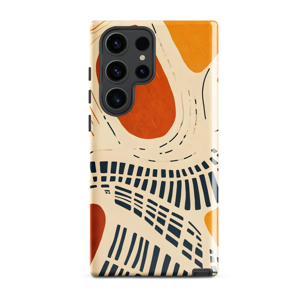 Urban Patterns in Harmony | Phone Case |  S23 Ultra | Tough Case | Glossy