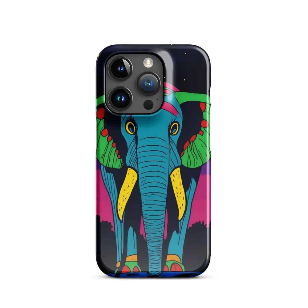 Whimsical Majesty: The Vibrant Elephant