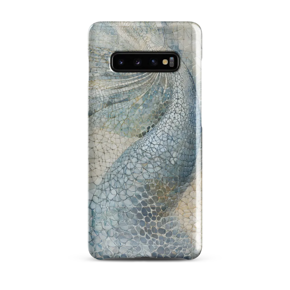 Fluid Geometry: A Dance of Patterns | Phone Case |  S10 Plus | Snap Case | Glossy