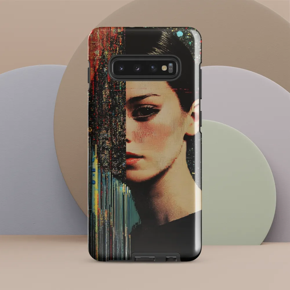 Fragmented Reality | Phone Case |  S10 Plus | Tough Case | Glossy