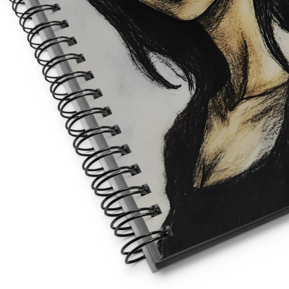 Portrait of Confidence | Spiral Notebook