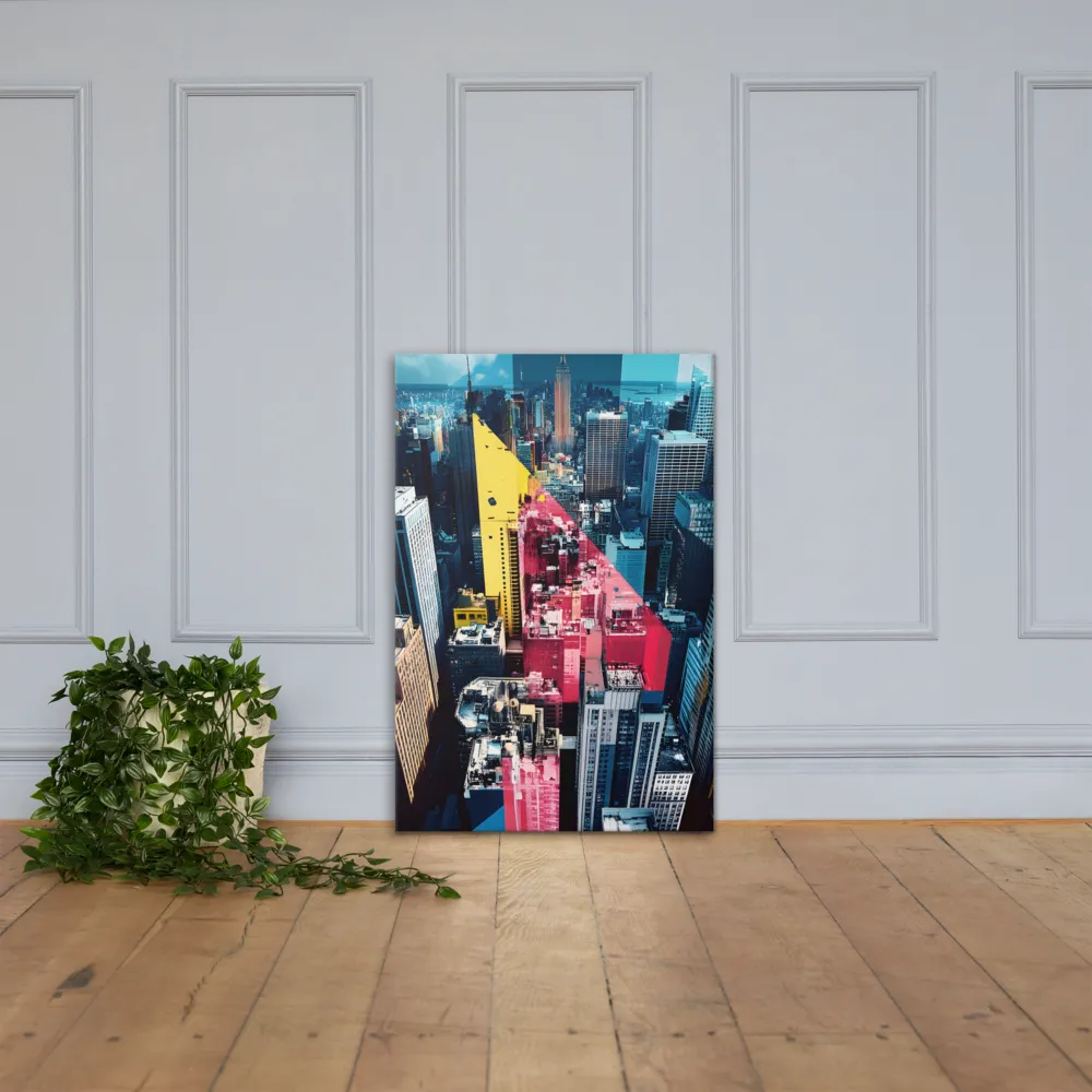 Dynamic Urban Symphony | Canvas | 24″×36″