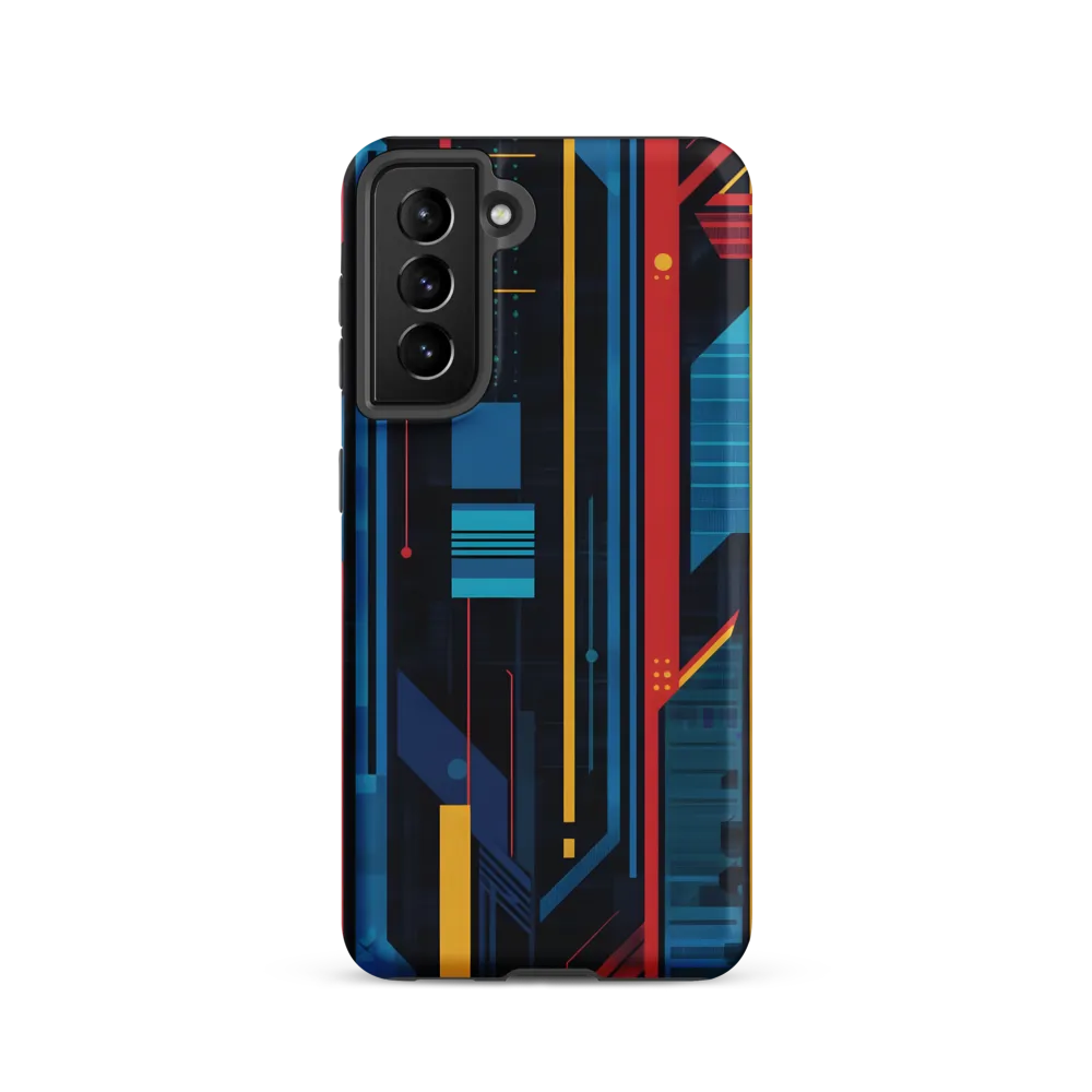 Symphony of Lines | Phone Case |  S21 | Tough Case | Matte