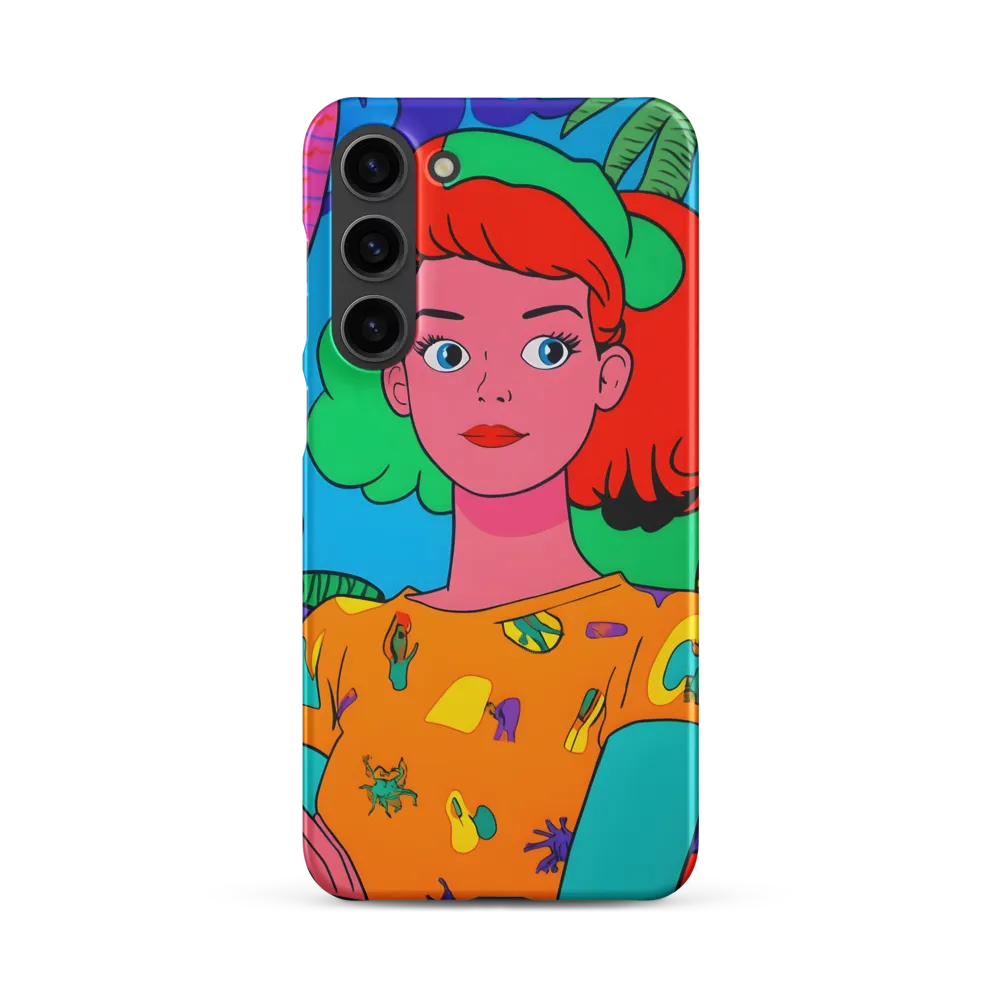 Tropical Vibes: A Playful Portrait