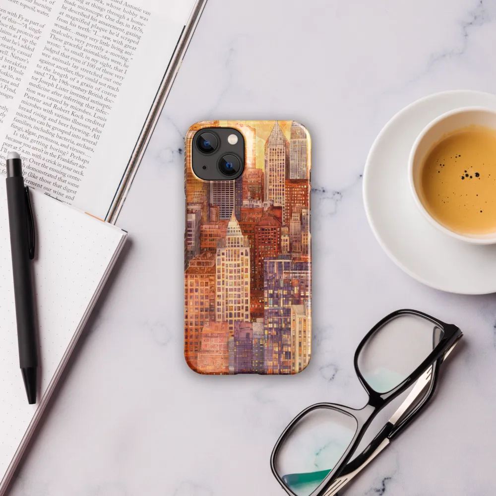 Golden Hour Over the City | Phone Case |  14 | Snap Case | Glossy