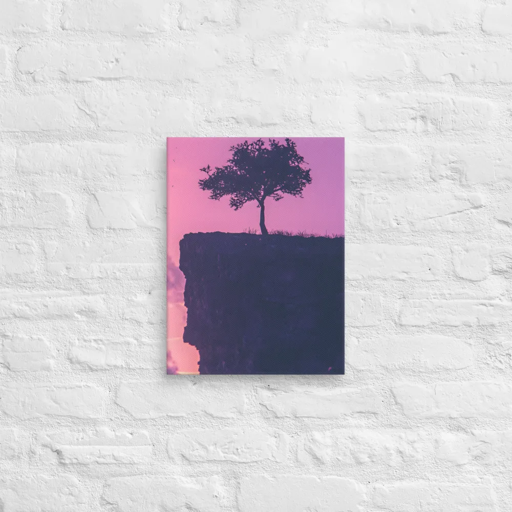 Solitude on the Edge | Canvas | 12″×16″