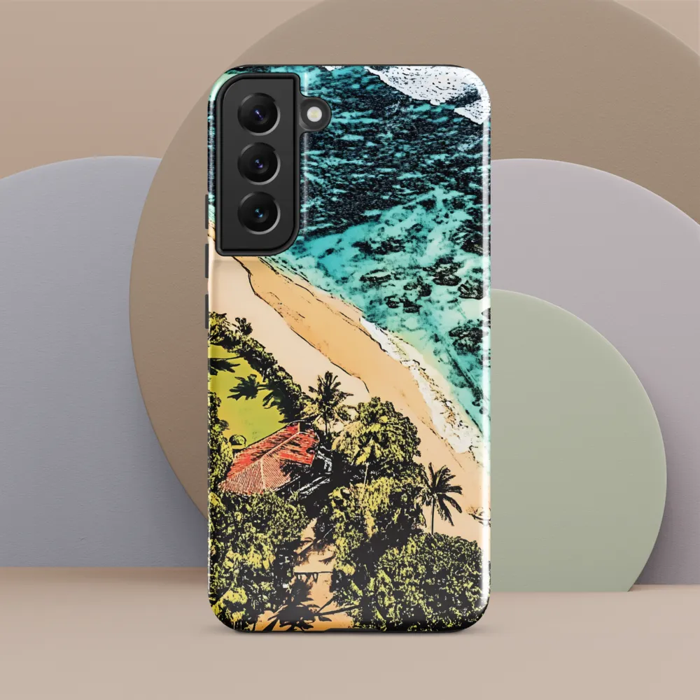 Aerial Serenity: Coastal Escape