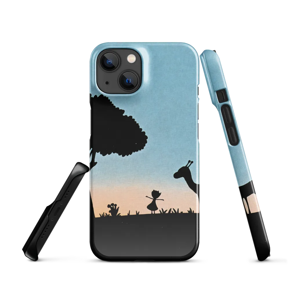 Curiosity in the Silhouette | Phone Case |  14 | Snap Case | Glossy