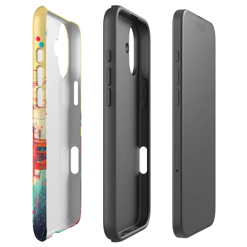 Urban Symphony of Color | Phone Case |  16 Plus | Tough Case | Matte