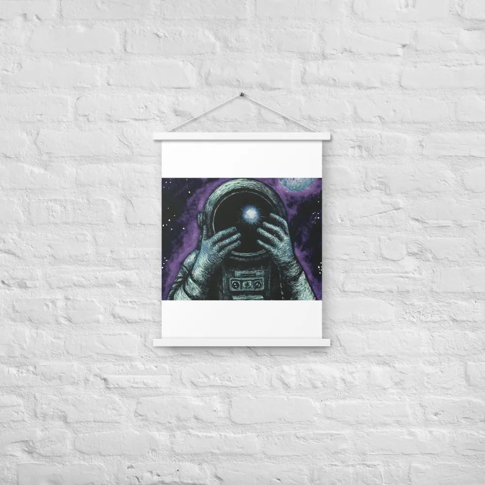 Beyond the Stars | Poster With White Wood Hanger | 18″×24″
