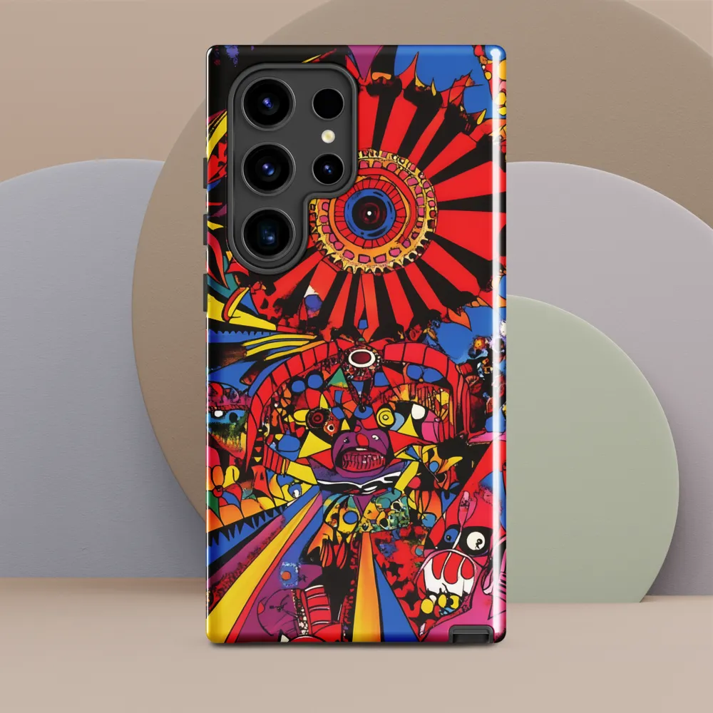 Cosmic Kaleidoscope | Phone Case |  S24 Ultra | Tough Case | Glossy