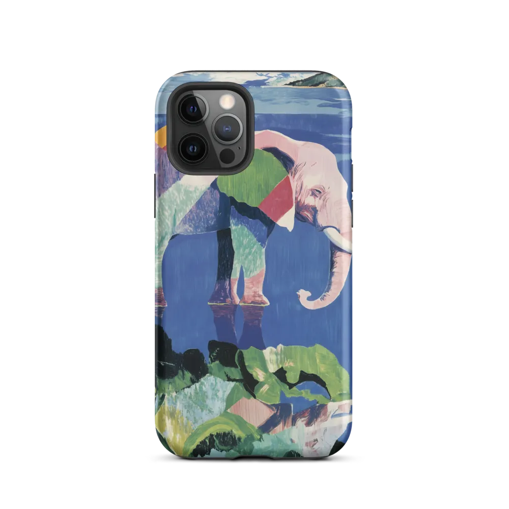 Serenity in Color: The Elephants of Reflection