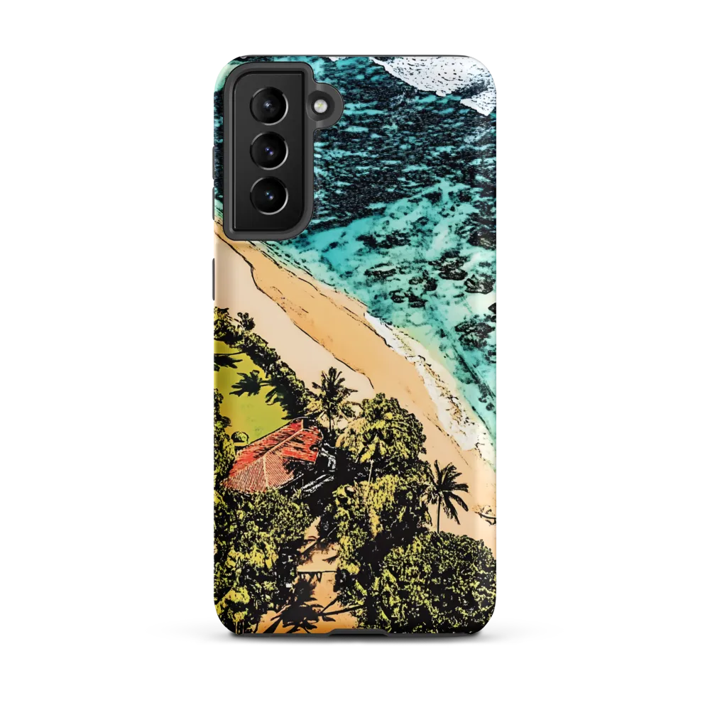 Aerial Serenity: Coastal Escape